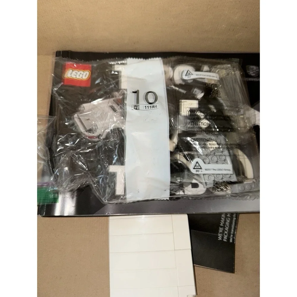 LEGO Icons: Porsche 911 (10295) Partially Built Box Damaged - Sealed - Complete